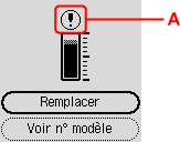 Maintenance cartridge usage screen